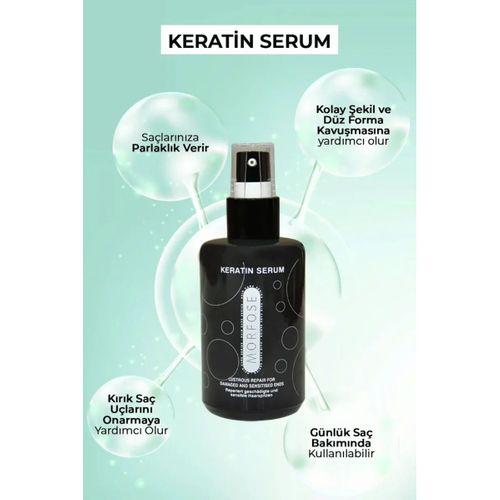 Keratin Saç Serumu 75 ML - Yıpranmış Saçlar için - mrfs