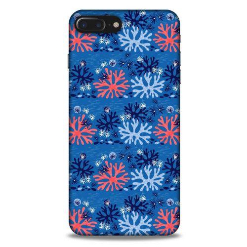 Apple Iphone 8 Plus Uyumlu Kılıf Mavi Delisi (36) Glitter Kılıf Lokal