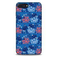 Apple Iphone 8 Plus Uyumlu Kılıf Mavi Delisi (36) Glitter Kılıf Lokal