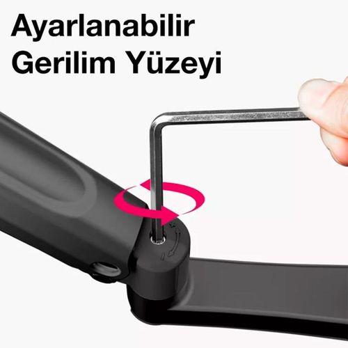 NB H100 17"-30" LCD / LED Monitör Tutucu Kol Amortisörlü Vesa Monitör Standı