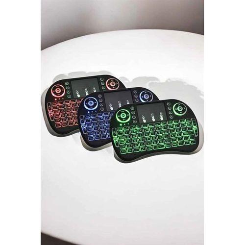 Usb Bağlantılı Mini Q Klavye Işıklı Tüm Cihazlara Uyumlu