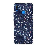 Huawei Psmart 2019 Uyumlu Kılıf Utopia (36) Glitter Kılıf Kahverengi