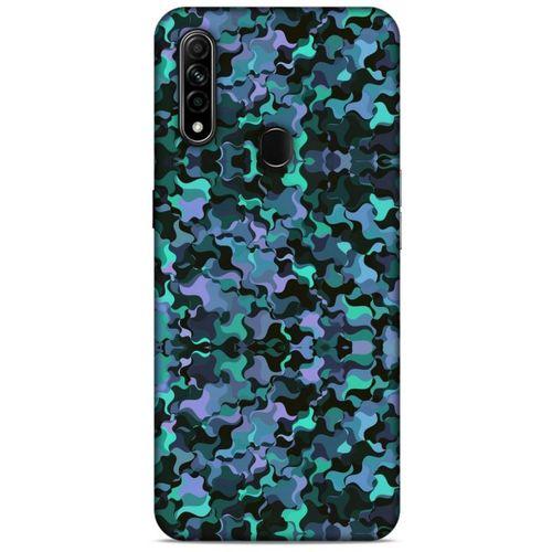 Kamuflaj 02 Oppo A31 Kılıf Silikon Kapak
