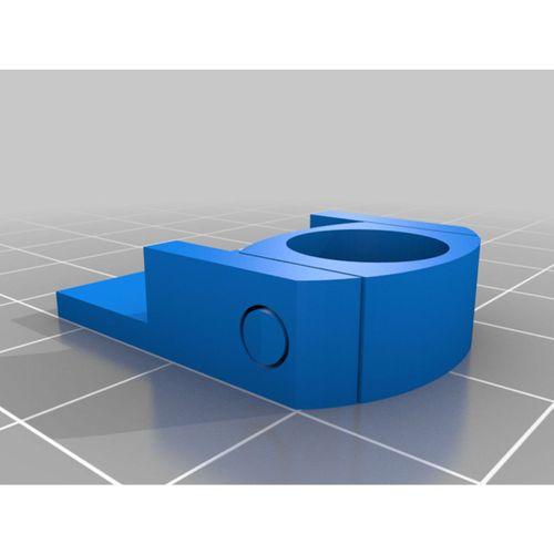 Flsun QQS Yerinde Baskı 10mm Led Montajı (Bu ürün Sadece Plastik parçadır - Almadan Önce Soru Sorabilirsiniz)