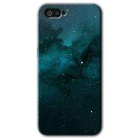 MRCİLETİSİM Realme C2 Kılıf HD Desen Baskılı Arka Kapak + Temperli Cam - Yıldızlararası