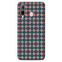 Ethnic Culture (92) Samsung Galaxy A60 Kılıf Silikon Kapak Desenli