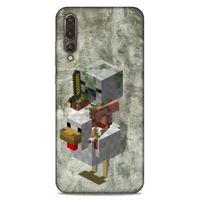 Lopard Huawei P20 Pro Uyumlu Kılıf PiXel (43) Thin Fit Kılıf Tavuk MC