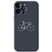 Potkal Hediye Fabrikası iPhone 14 Pro Kılıf HD Desen Baskılı Arka Kapak - Bike