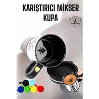 Yazılı Kupa Kendi Kendini Karıştıran Mikser Kupa Termos Bardak