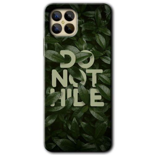 Omix X600 Kılıf HD Desen Baskılı Arka Kapak - Do Not Hide