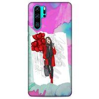 Sokak Modası 76 Huawei P30 Pro Kılıf Desenli Silikon