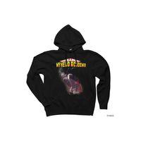 My Hero Academia Deku Siyah Kapşonlu Sweatshirt Hoodie