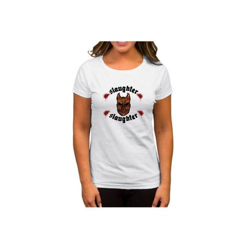 Slaughter To Prevail Chronic Slaughter Beyaz Kadın Tişört