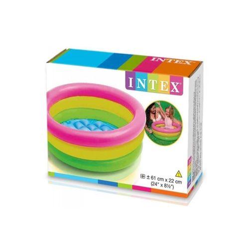 57107 - INTEX - HAVUZ 3 RENKLİ ŞİŞME 61 X 22 CM