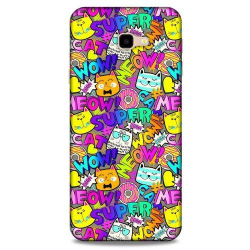 Graffitix (12) Desenli Silikon Kapak Samsung Galaxy J4 Plus Kılıf
