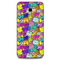 Graffitix (12) Desenli Silikon Kapak Samsung Galaxy J4 Plus Kılıf
