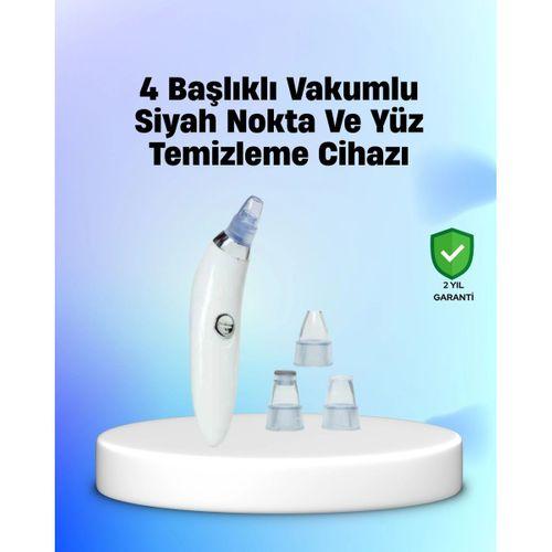 Vakum Teknolojili Siyah Nokta Temizleyici Cihaz – 4 Farklı Başlık Ve Derinlemesine Gözenek Temizliği