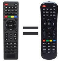 Mersat Vip Full HD Uydu Alıcı Kumandası