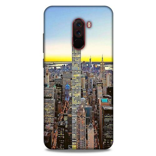 Xiaomi Pocophone F1 Kılıf Dünya Mimarisi (43) Thin Fit Kılıf 432 Park Caddesi