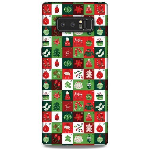 Yılbaşı Süsleri 07 Samsung Galaxy Note 8 Kılıf Silikon Kapak