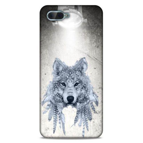 Lopard Oppo Rx17 Neo Uyumlu Kılıf Tattoo's (48) Bumper Kılıf Kızılderili Kurt