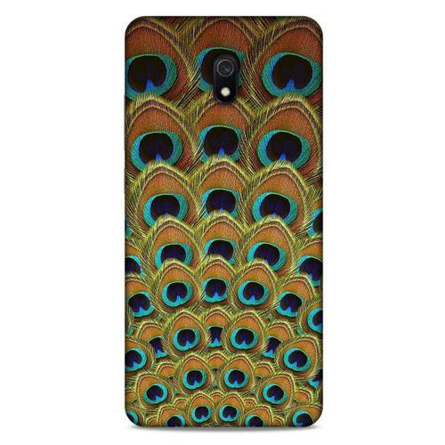 Xiaomi Redmi 8A Kılıf Desenli Özel Seri Tüyler (4) Koruma Kılıfı