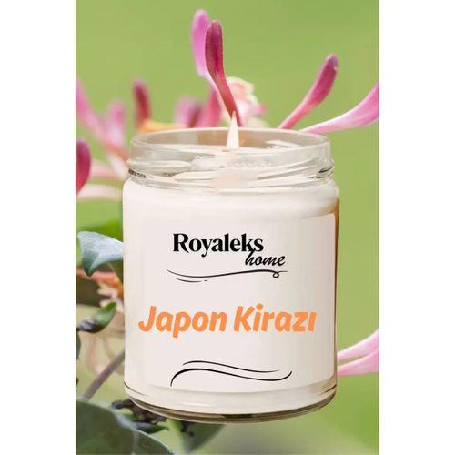 4 Adet Doğal Özel Seri Kokulu Dekoratif Kavanoz Mum 4X210 cc - Tropikal Set - RYL