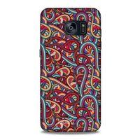Samsung Galaxy S7 Edge Kılıf Pastel Renkler (35) Fit Design Kılıf Karışık Renkli