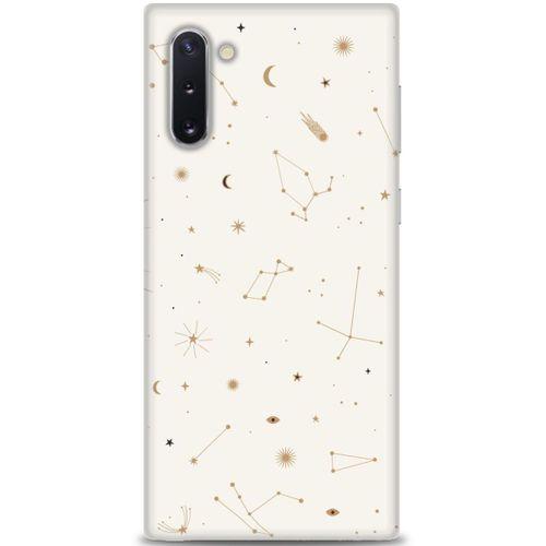Samsung Galaxy Note 10 Kılıf HD Baskılı Kılıf - Yıldız Haritası + Tam Ekran Koruyucu