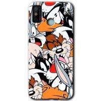 MRCİLETİSİM Tecno Spark 6 Go Kılıf HD Desen Baskılı Arka Kapak+Temperli Cam - Karakterler