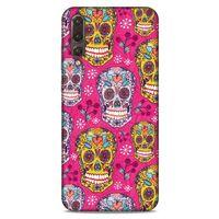 Huawei P20 Pro Uyumlu Kılıf Pembe Delisi (40) Fit Silikon Kılıf İskelet