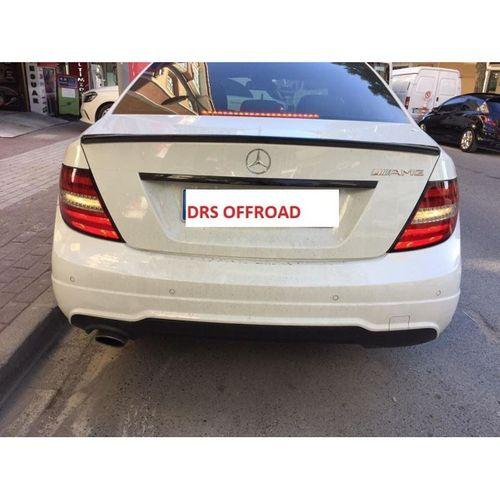 Mercedes W204 Uyumlu (07-13)C Seri Spoiler Bagaj (Kalın)