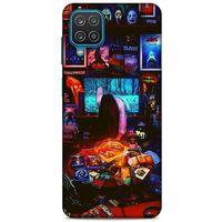 Lopard Samsung Galaxy A12 Uyumlu Kılıf Retro (30) Silicone Case