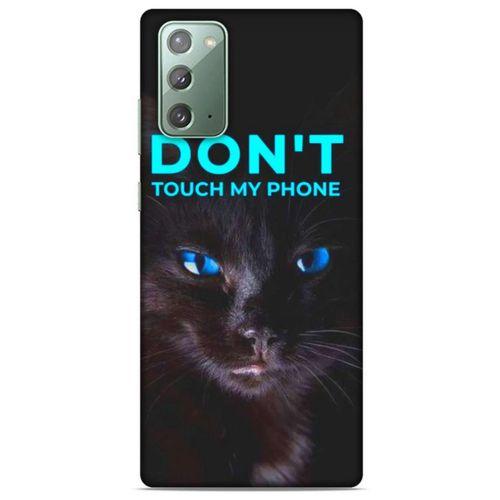 Lopard Samsung Galaxy Note 20 Uyumlu Kılıf Kediler (46) Core Armor Kılıf Dokunma