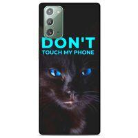 Lopard Samsung Galaxy Note 20 Uyumlu Kılıf Kediler (46) Core Armor Kılıf Dokunma