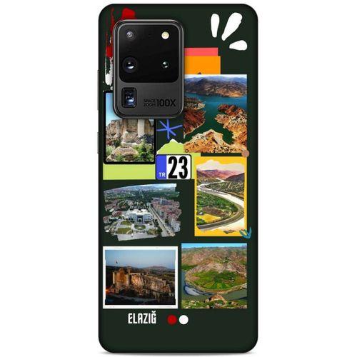 Lopard Samsung Galaxy S20 Ultra Uyumlu Kılıf Şehirli ※ (23) Elazığ Ultra Koruma Kılıfı