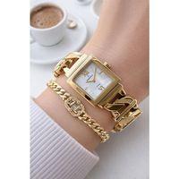 Essence Sedef Kadran 2 Yıl Garantili 3 Atm Suya Dayanıklı Kadın Kol Saat+Bileklik 1224.120