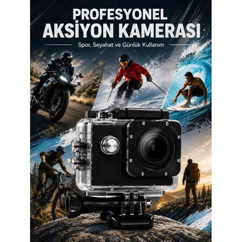 Yüksek Görüntü Kalitesi Sunan 1080p Full Hd Aksiyon Kamerası