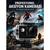 Yüksek Görüntü Kalitesi Sunan 1080p Full Hd Aksiyon Kamerası