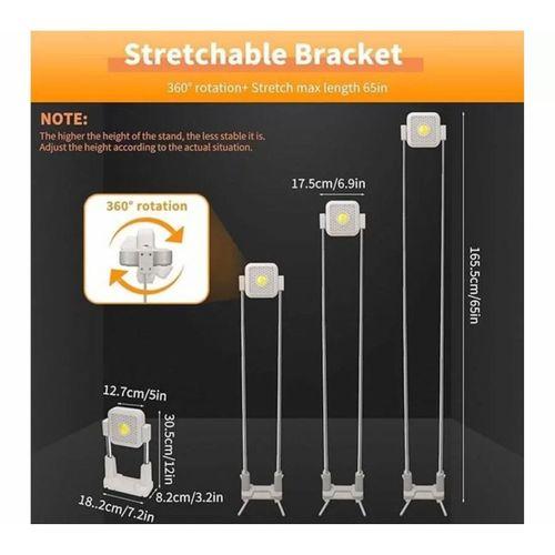 Katlanabilir Kamp Lambası Çok İşlevli Ultra Güçlü 4 Modlu Aydınlatma