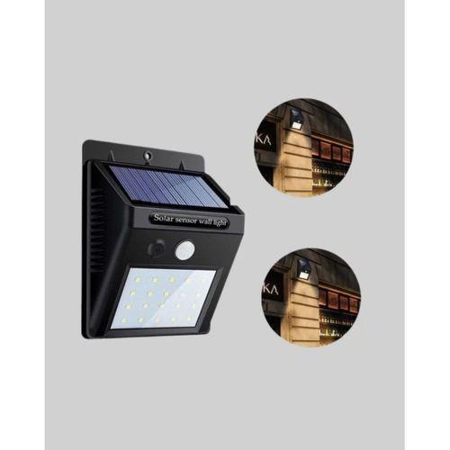 Solar Güçlü Led Dış Mekan Lambası – Güneş Enerjisiyle Şarj Olan Sensörlü Bahçe Işığı