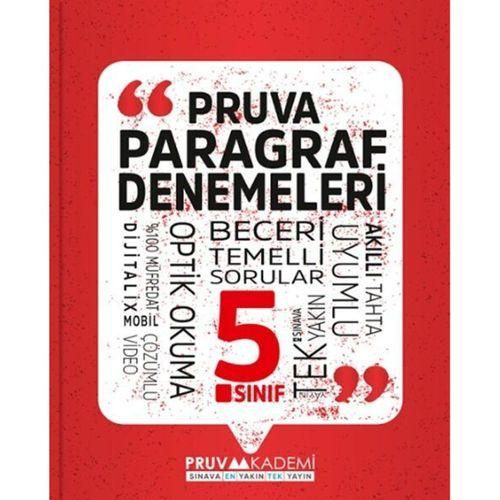 5. Sınıf Paragraf Denemeleri Pruva Akademi