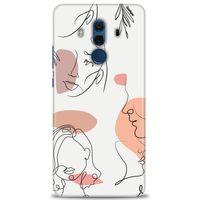 Huawei Mate 10 Pro Kılıf HD Baskılı Kılıf - Silüetler + Tam Ekran Koruyucu