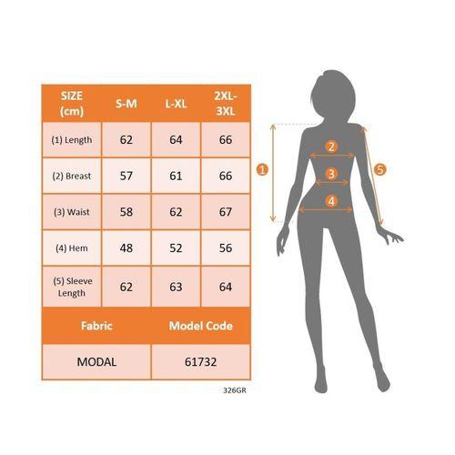 Kadın Uzun Kollu önden Fermuarlı Modal Ceket