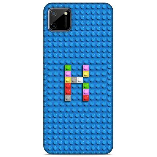 Lopard Oppo Realme C11 Uyumlu Kılıf BloX (22) Tam Koruma Kılıfı K Harfi