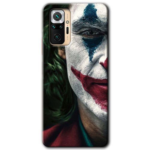 MRCİLETİSİM Xiaomi Redmi Note 10 Pro Kılıf Kapak - Joker +Hayalet Ekran Yandan Gözükmez