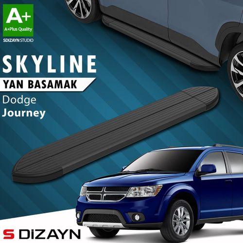 S-Dizayn Dodge Journey Skyline Siyah Yan Basamak 183 Cm 2008-2020 A+ Kalite