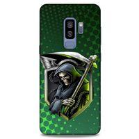 Samsung Galaxy S9 Plus Uyumlu Kılıf Motorsiklet (29) Arka Koruma Kılıfı Kurukafa