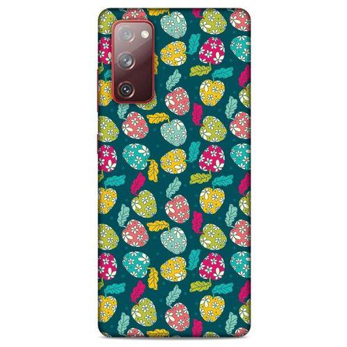 Frutix Elma 03 Samsung Galaxy S20 Fe Kılıf Desenli Silikon