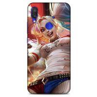 Xiaomi Redmi Note 7 Pro Uyumlu Kılıf Harley Quinn (16) Kalın Kılıf Karolina mavisi